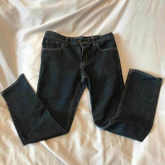 Old Navy Girl's Skinny Blue Jeans - Picture 4 of 6